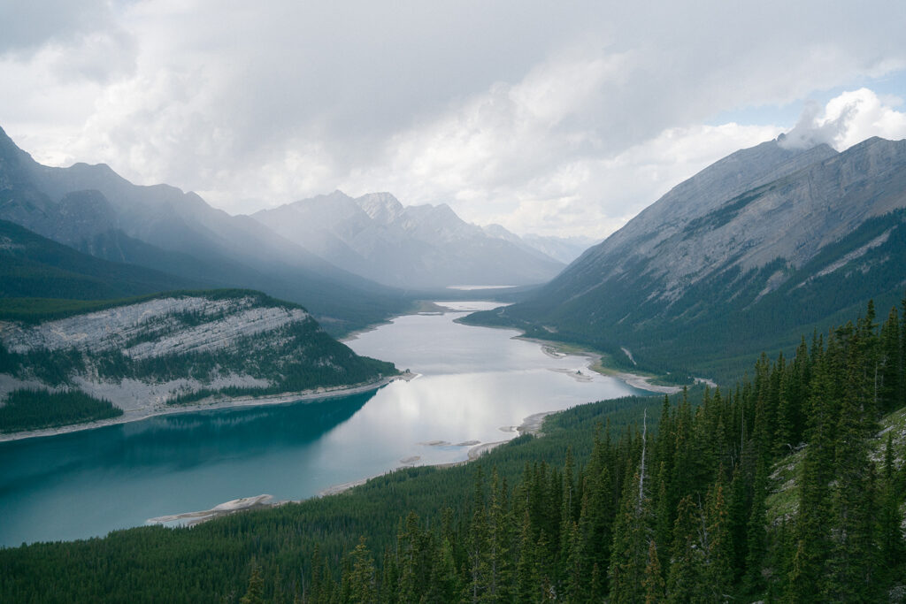 Elopement in the rocky mountains of Alberta Canada